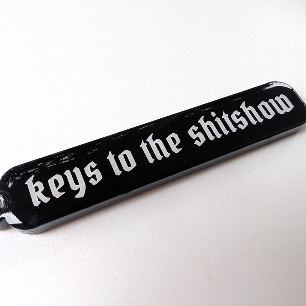 Keys to the Shitshow Acrylic Keychain